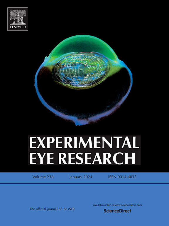 Go to journal home page - Experimental Eye Research